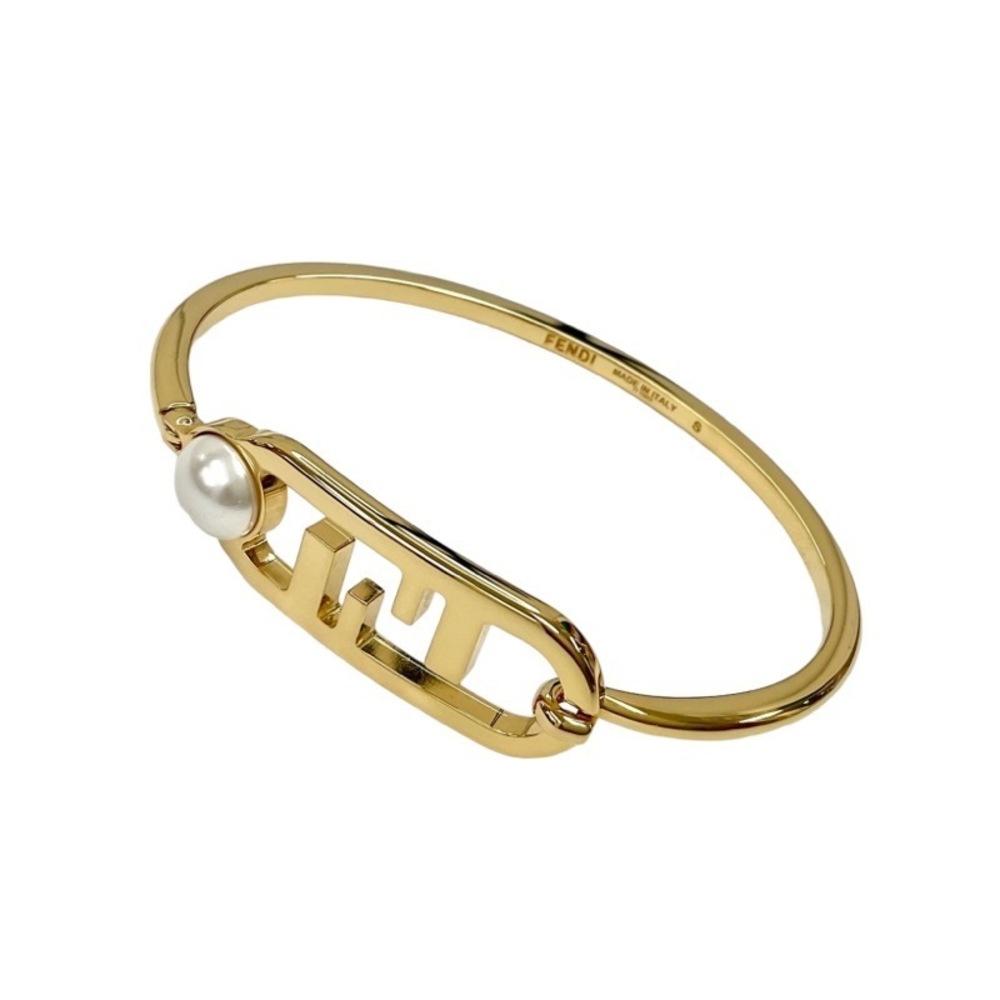 Fendi Orlock Pearl Gold Bangle - Picture 2 of 8